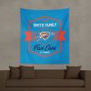 NBA Oklahoma City Thunder Dominion Personalized Wall Hanging 50√ó60 Inches