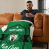 NBA Boston Celtics Dominion Personalized Silk Touch Sherpa Throw Blanket 50X60 Inches