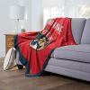 [Personalization Only] OFFICIAL NHL Jersey Silk Touch Throw Blanket - FL Panthers