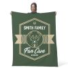 NBA Milwaukee Bucks Dominion Personalized Silk Touch Throw Blanket 50X60 Inches