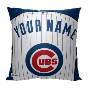 [Personalization Only] OFFICIAL MLB Jersey Personalized Pillow - Chicago Cubs