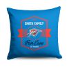 NBA Oklahoma City Thunder Dominion Personalized Throw Pillow 18√ó18 Inches