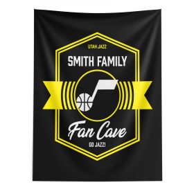 NBA Utah Jazz Dominion Personalized Wall Hanging 50√ó60 Inches