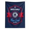 NBA Los Angeles Clippers Dominion Personalized Wall Hanging 50√ó60 Inches