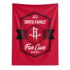 NBA Houston Rockets Dominion Personalized Wall Hanging 50√ó60 Inches