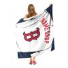 [Personalization Only] OFFICIAL MLB Jersey Personalized Silk Touch Throw Blanket - Red Sox