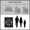 NBA San Antonio Spurs Dominion Personalized Silk Touch Sherpa Throw Blanket 50X60 Inches