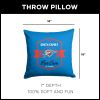 NBA Oklahoma City Thunder Dominion Personalized Throw Pillow 18√ó18 Inches