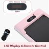 2 in 1 Under Desk Electric Treadmill 2.5HP, with Bluetooth APP and speaker, Remote Control, Display