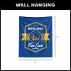 NBA Golden State Warriors Dominion Personalized Wall Hanging 50√ó60 Inches