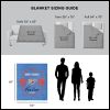 NBA Oklahoma City Thunder Dominion Personalized Silk Touch Sherpa Throw Blanket 50X60 Inches