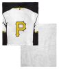 [Personalization Only] OFFICIAL MLB Jersey Personalized Silk Touch Sherpa Throw Blanket - Pirates