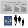 NBA Golden State Warriors Dominion Personalized Silk Touch Sherpa Throw Blanket 50X60 Inches