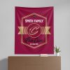 NBA Cleveland Cavaliers Dominion Personalized Wall Hanging 50√ó60 Inches