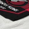 NBA Portland Trail Blazers Dominion Personalized Silk Touch Sherpa Throw Blanket 50X60 Inches