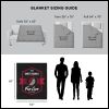 NBA Portland Trail Blazers Dominion Personalized Silk Touch Sherpa Throw Blanket 50X60 Inches