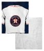 [Personalization Only] OFFICIAL MLB Jersey Personalized Silk Touch Sherpa Throw Blanket - Astros