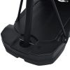 Portable Basketball Hoop Basketball System 8-10ft Height Adjustable for Youth Adults LED Basketball Hoop Lights, Colorful lights, Waterproof