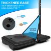 Portable Basketball Goal System with Stable Base and Wheels