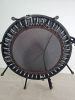 48" Foldable Mini Trampoline Max Load 300lbs, Fitness Rebounder with Adjustable Foam Handle, Exercise Trampoline for Adults Indoor/Garden Workout
