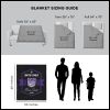NBA Sacramento Kings Dominion Personalized Silk Touch Throw Blanket 50X60 Inches