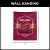 NBA Cleveland Cavaliers Dominion Personalized Wall Hanging 50√ó60 Inches