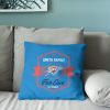 NBA Oklahoma City Thunder Dominion Personalized Throw Pillow 18√ó18 Inches