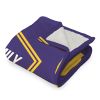 NBA Los Angeles Lakers Dominion Personalized Silk Touch Sherpa Throw Blanket 50X60 Inches