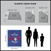NBA Philadelphia 76ers Dominion Personalized Silk Touch Throw Blanket 50X60 Inches