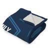 NBA Minnesota Timberwolves Dominion Personalized Silk Touch Sherpa Throw Blanket 50X60 Inches
