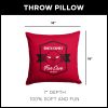 NBA Chicago Bulls Dominion Personalized Throw Pillow 18√ó18 Inches