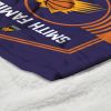 NBA Phoenix Suns Dominion Personalized Silk Touch Sherpa Throw Blanket 50X60 Inches