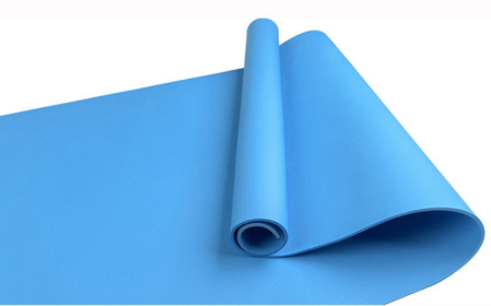 Super Soft  EVA Fitness Composite Mat Yoga Mat 4mm 6mm (Color: Blue)