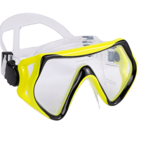 diving glasses.  snorksubmersible mask adult size dry pipe anti-fog, diving sports protector 230g Tempered Glasses (PSBCP0090-BLACK: PSBCP0090 -GREEN)