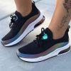 Rainbow Breathable Sneakers, Sizes 5-11